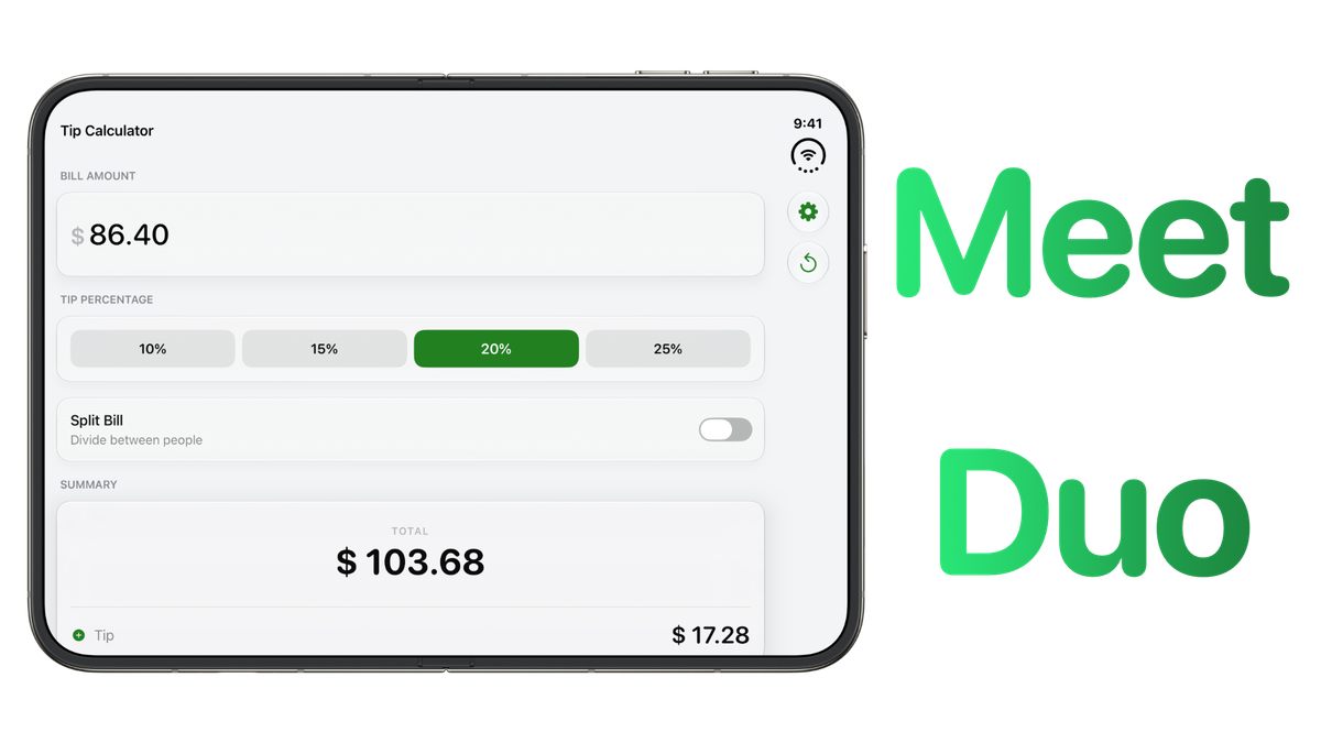 Elavo 1.1 - Meet iPhone Duo!